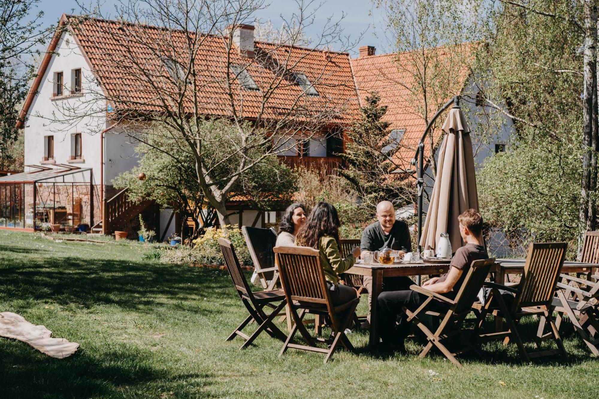 Gajraj Villa Radkow Exteriör bild